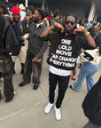 ONE BOLD MOVE TEE (Black)