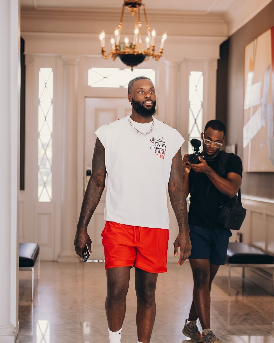 "Sometimes you WIN Sometimes you LEARN" Cutoff Tee (White)