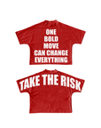 ONE BOLD MOVE TEE (Red)