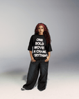 ONE BOLD MOVE TEE (Black)