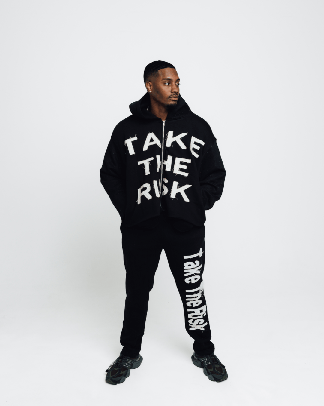 "Take the Risk " Joggers (Black)