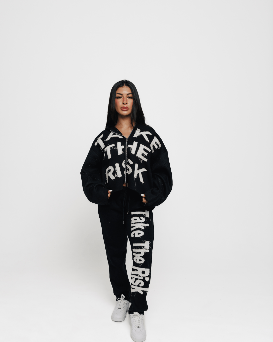"Take the Risk " Joggers (Black)