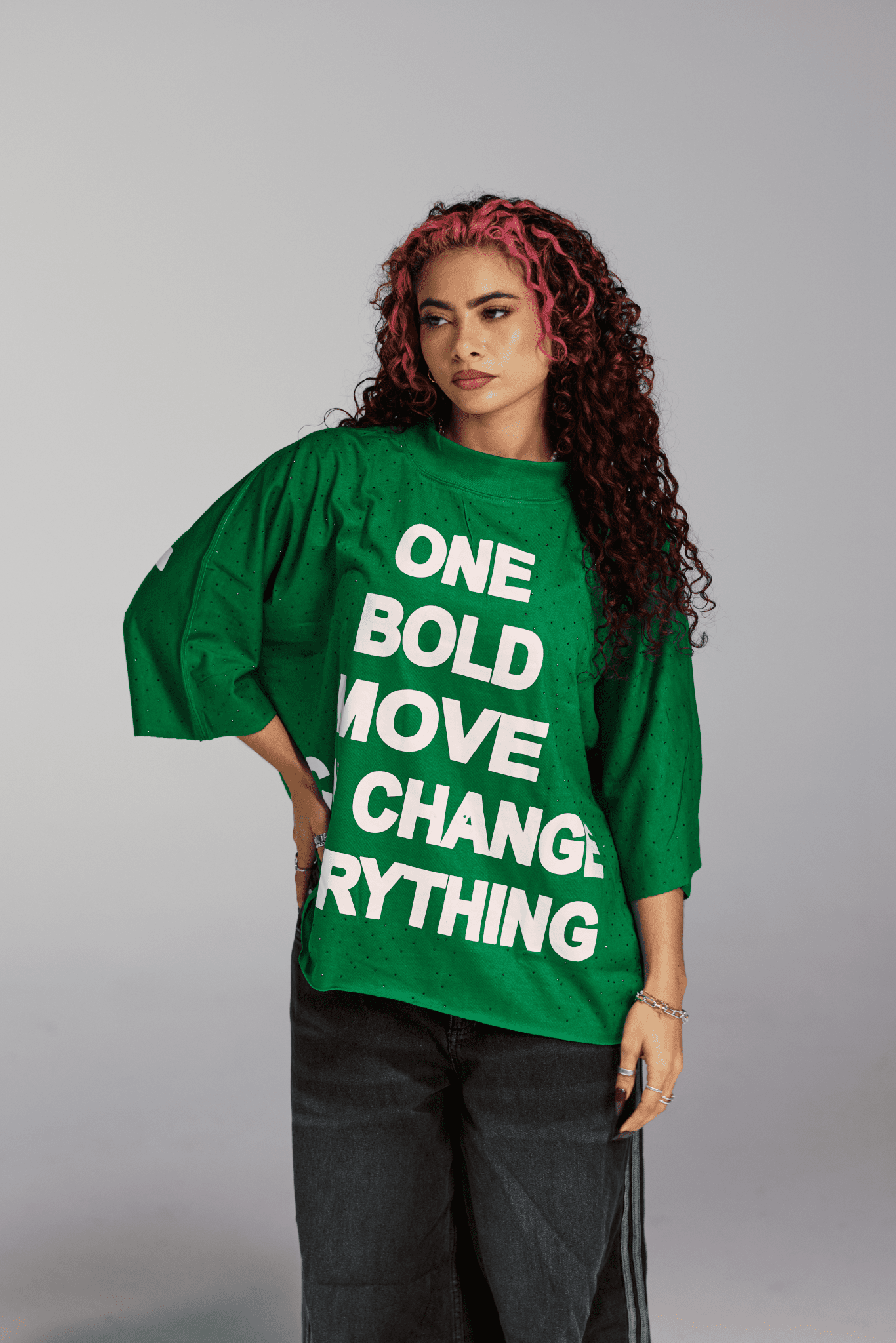 ONE BOLD MOVE TEE (Green)