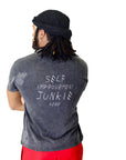 "Self Improvement Junkie" Tee (Vintage Wash)