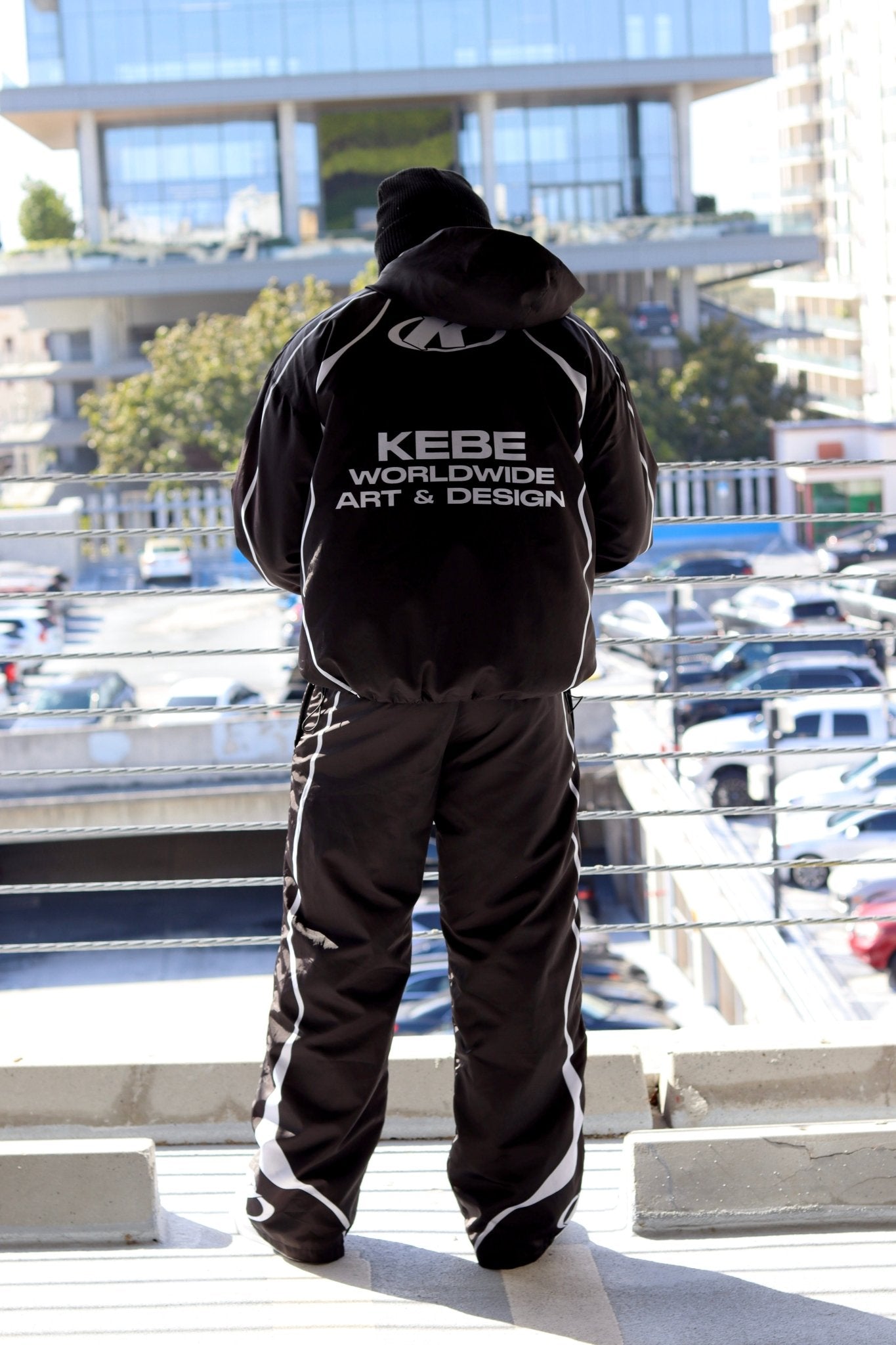 KEBE Art & Design Nylon pants