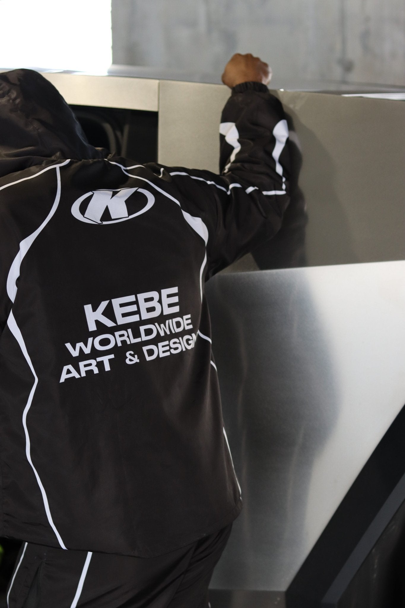 KEBE ART & DESIGN NYLON JACKET
