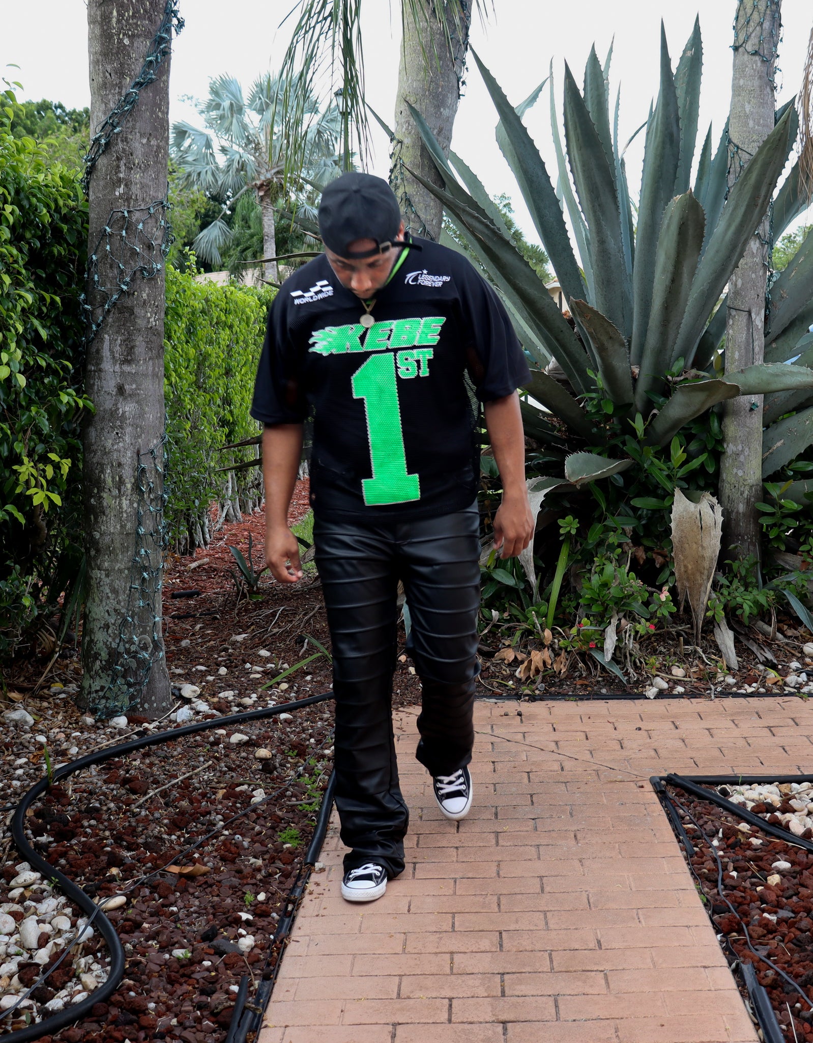 &quot;Elevate&quot; Jersey (Black | Lime Green)