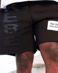 "Take the Risk or Lose the Chance" Shorts (Black)