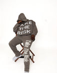 "Take the Risk " Joggers (Gray)