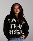 TAKE THE RISK HOODIE (Black)