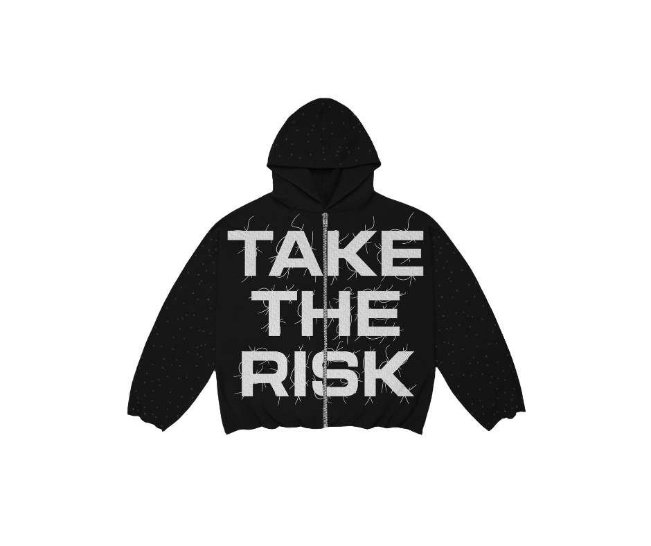 TAKE THE RISK HOODIE (Black)