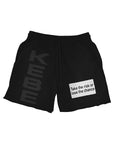 "Take the Risk or Lose the Chance" Shorts (Black)